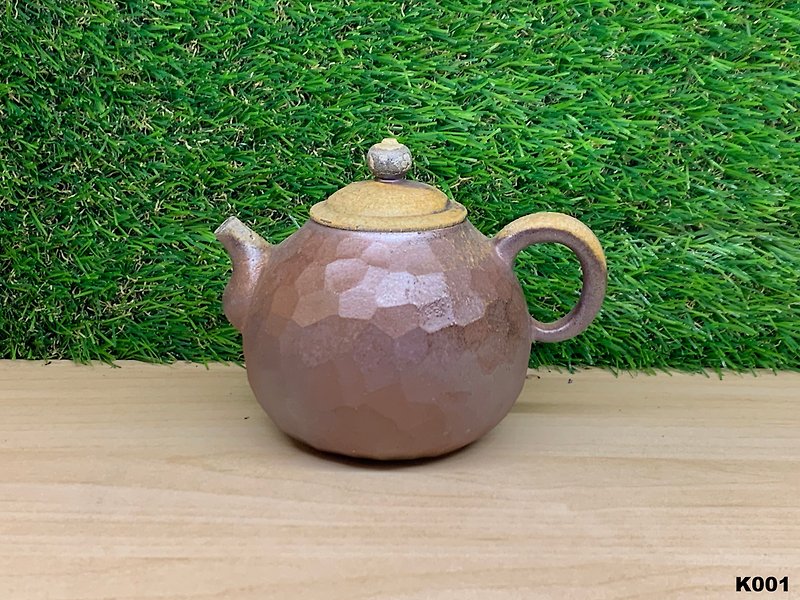 切削壺 l 柴燒 - 茶壺/茶杯/茶具 - 陶 咖啡色