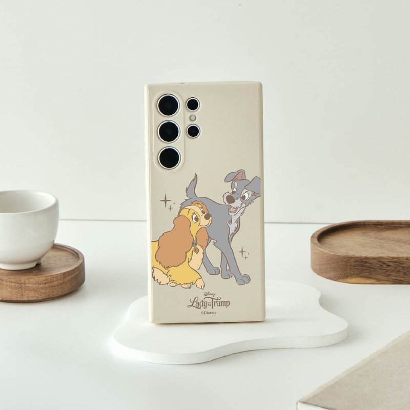 Disney Cats And Dogs-小姐與流氓款純色矽膠SAMSUNG手機殼 - 手機殼/手機套 - 塑膠 多色