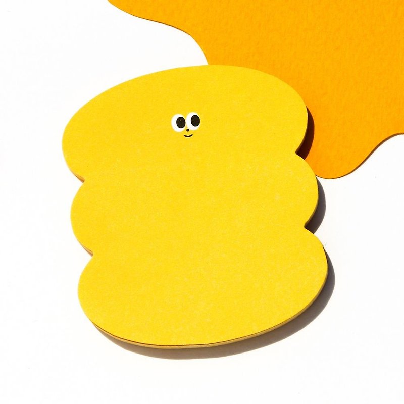 Livework SOMSOM cute cloud post-it L-Yellow, LWK54913 - Sticky Notes & Notepads - Paper Orange