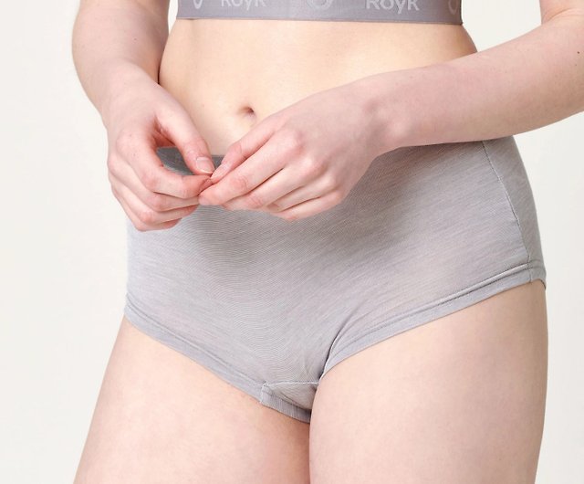 ROYK】Women's Merino Boxer - Grey Merino Wool Panties_Women_Grey - Shop  planedo Women's Underwear - Pinkoi