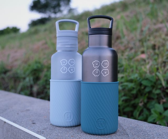 Insulated Thermal Bottle Charcoal Black