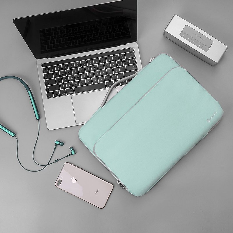 Essential for staff, Mint Blue pencil case for MacBook Pro / MacBook Air 13吋 - Laptop Bags - Polyester 