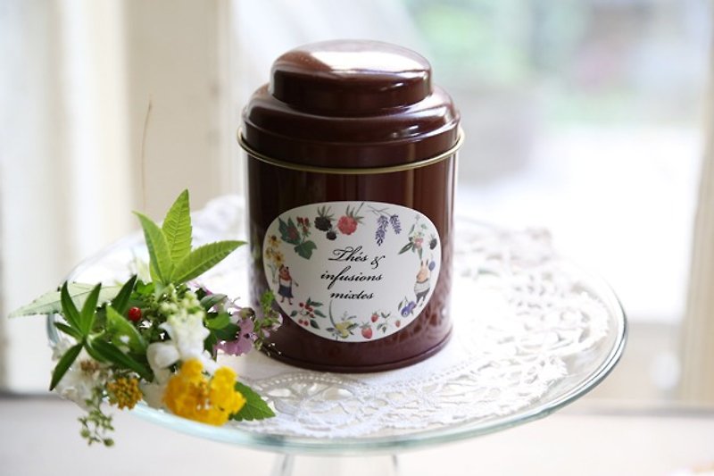 赤い森ベリー - フランスの自然のハーブティー - お茶 - 寄せ植え・花 