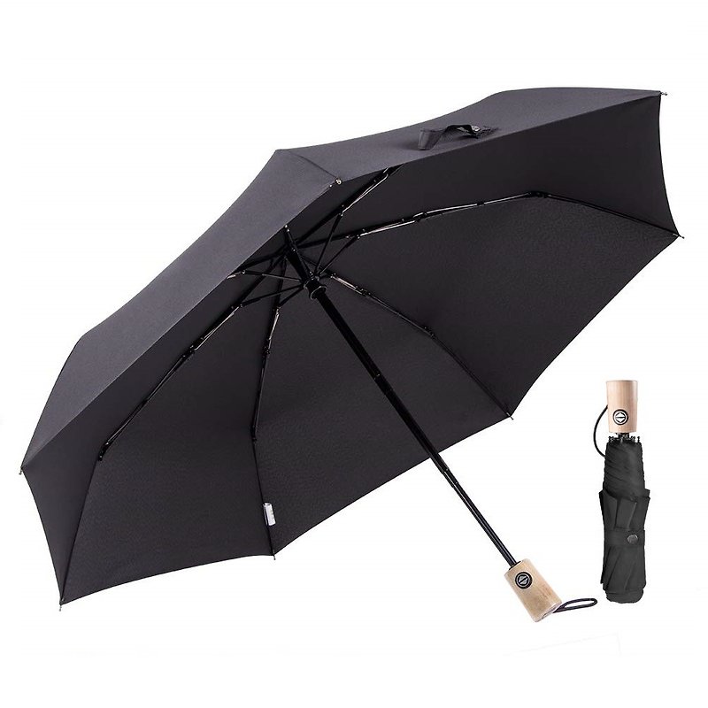 男の子受け取りやすいバージョン自動開閉傘-BY3073ブラック - 傘・雨具 - その他の素材 ブラック