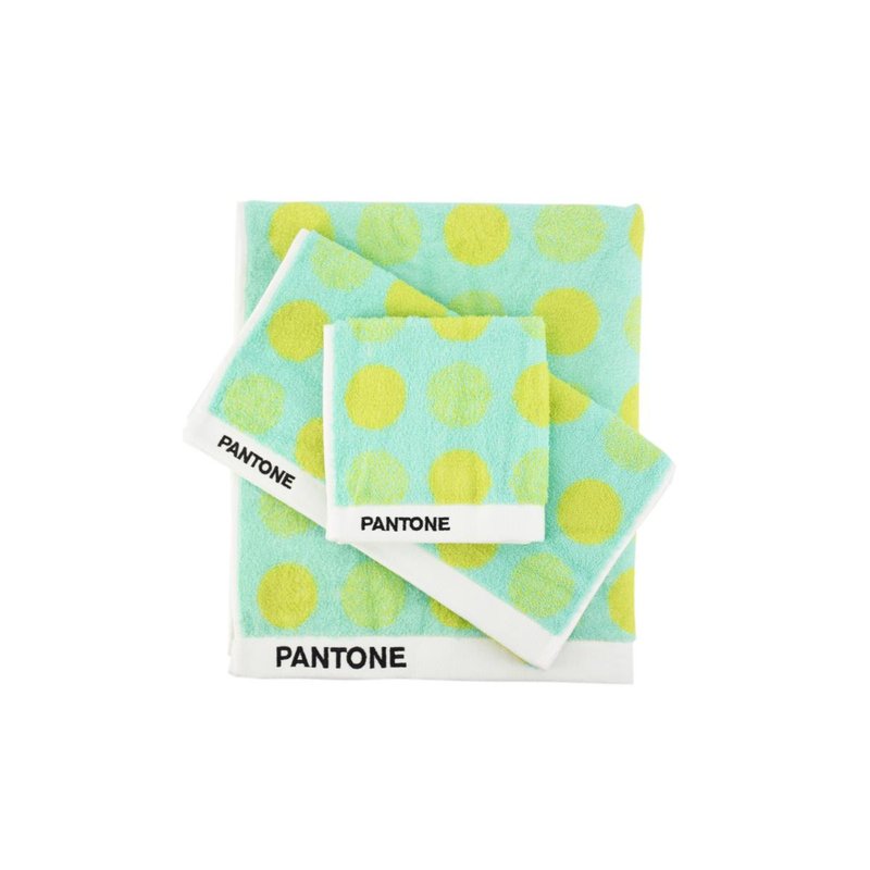 PANTONE - 100% Premium Cotton Jacquard 3 in 1 Towel Set (GB09T) - Towels - Cotton & Hemp Multicolor