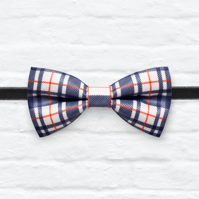 Style 0288  Bowtie - Groom Gift & Wedding Bowtie - Chokers - Polyester Blue