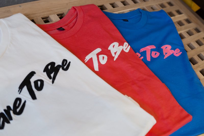 DARE TO BE brand T-shirt (three colors) - Other - Cotton & Hemp 