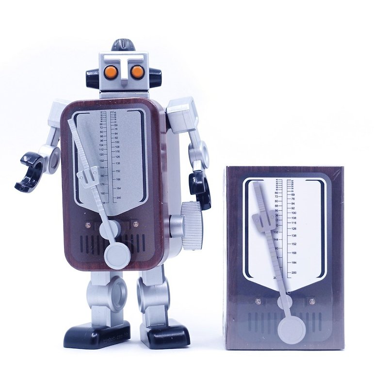 Metronome TinBot Musician Designer - ตุ๊กตา - โลหะ สีนำ้ตาล