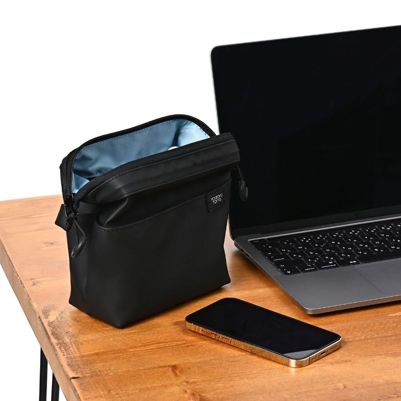 Days Pouch (Made in Japan Series / Black Dulon) - Toiletry Bags & Pouches - Other Materials Black