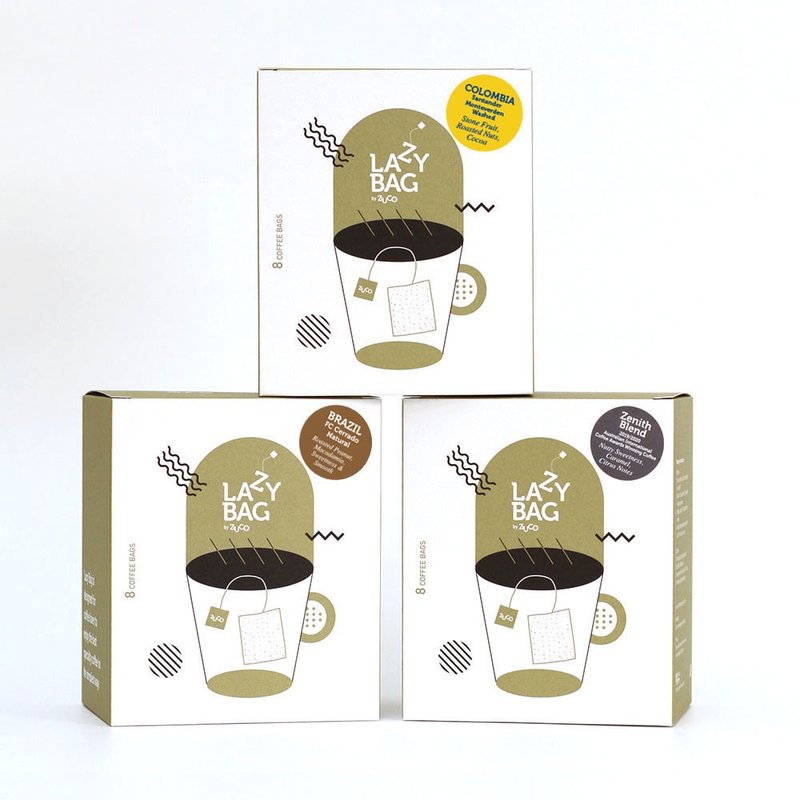 LAZY BAG ~ Variety Pack 咖啡浸包三盒優惠裝 - 咖啡/咖啡豆 - 其他材質 