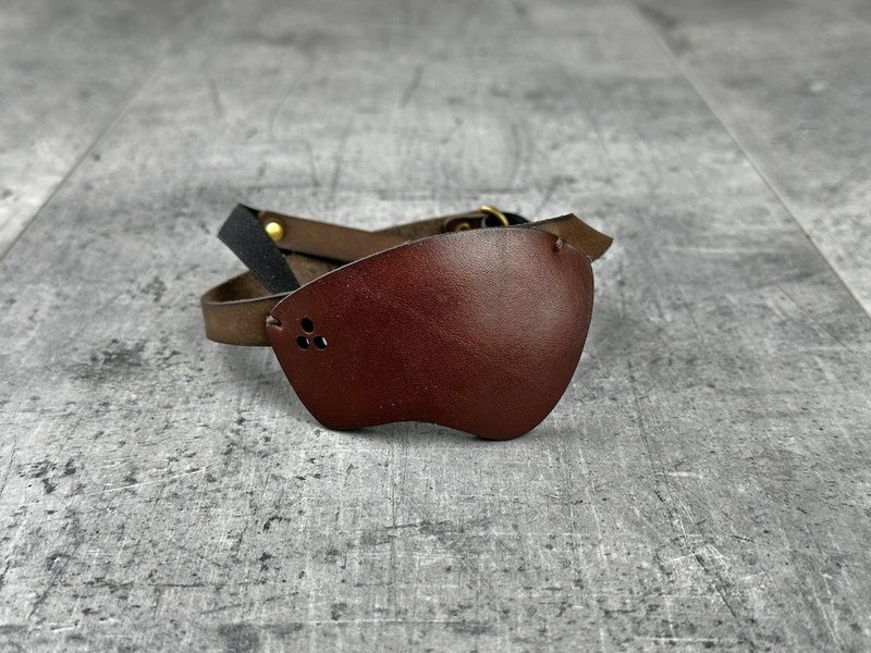 Leather Eye Patch | Eye Patch | Man Eye Patch | Woman Eye Patch | Unisex Eye Pat - 眼罩 - 真皮 透明