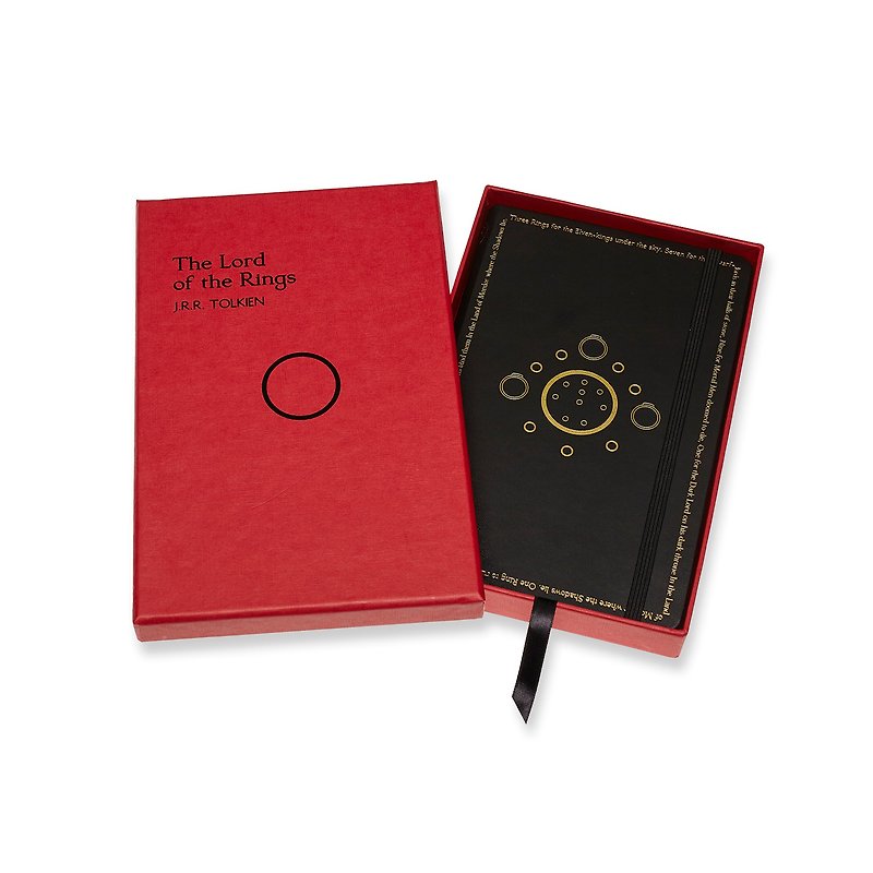 MOLESKINE Lord of the Rings Collection Notebook-Horizontal Red - สมุดบันทึก/สมุดปฏิทิน - กระดาษ สีแดง
