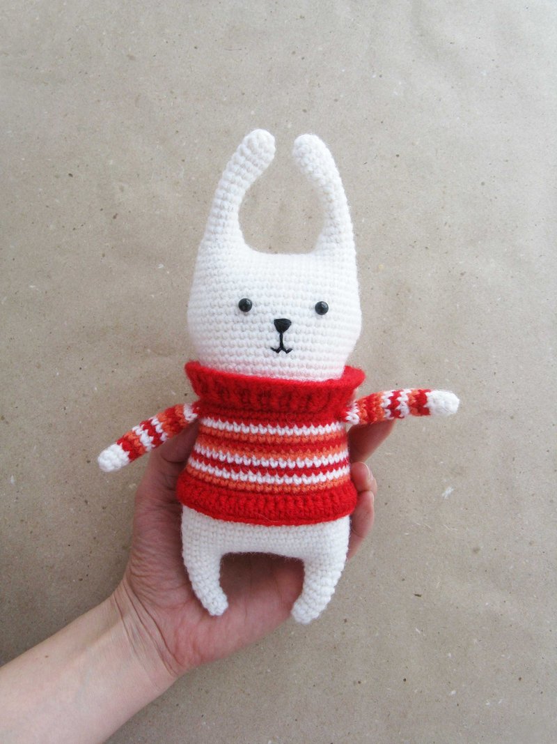 Crochet Pattern Bunny, PDF digital download, DIY Amigurumi Bunny Crochet Pattern - 手工藝教學/工具書 - 其他材質 