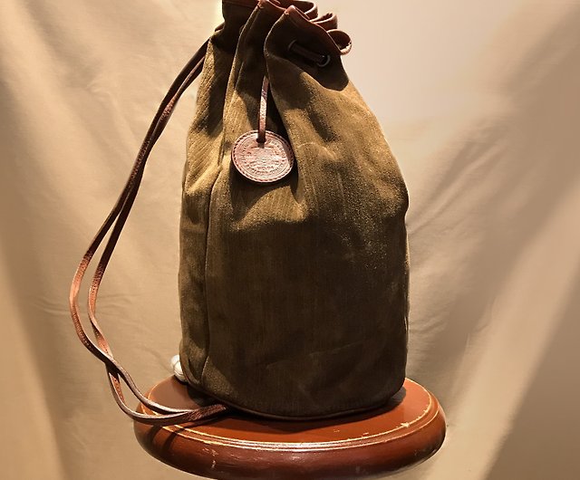 Polo Ralph Lauren VINTAGE Suede Shoulder Bag Bucket Bag RRL Sailor Bag -  Shop Insidelook Messenger Bags & Sling Bags - Pinkoi
