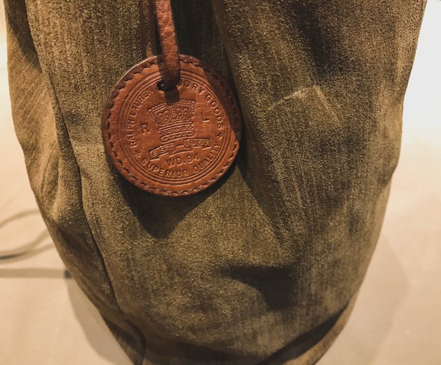 Polo Ralph Lauren VINTAGE Suede Shoulder Bag Bucket Bag RRL Sailor Bag -  Shop Insidelook Messenger Bags & Sling Bags - Pinkoi