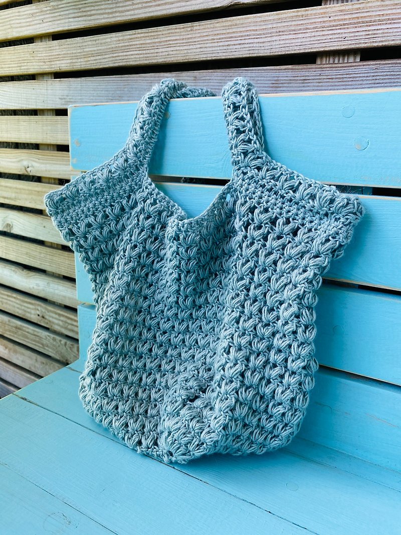 GooDay Natural Ramie Silk Woven Bag - Handbags & Totes - Cotton & Hemp Transparent