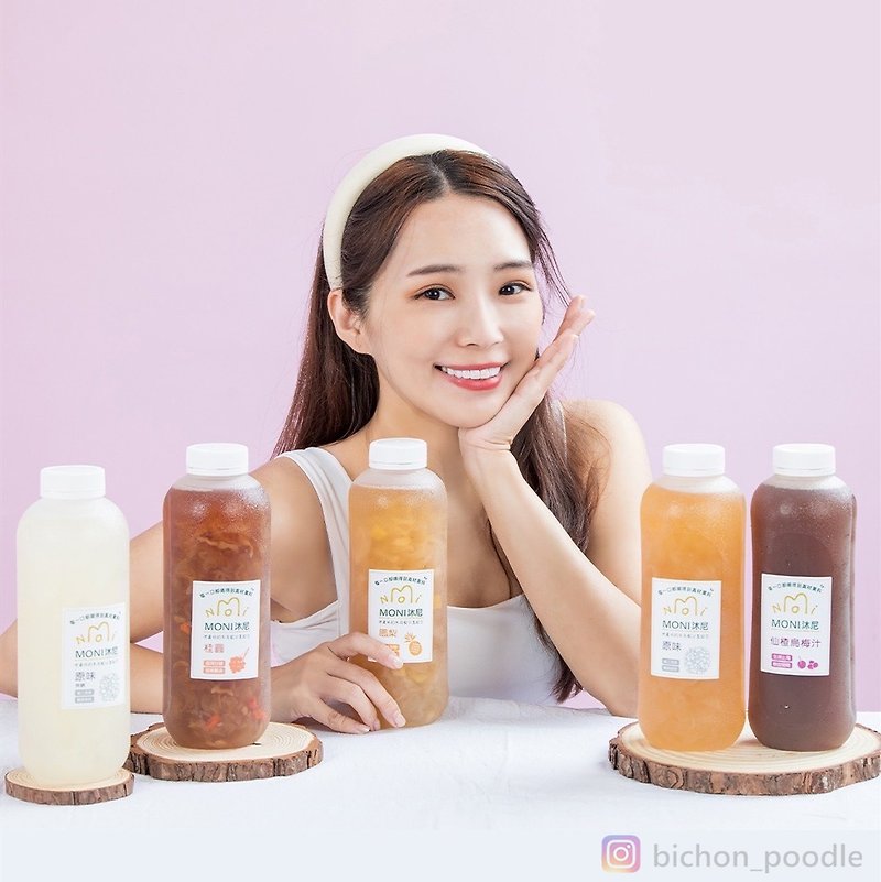 MONI White Fungus Drink Internet celebrity launches free shipping set of four flavors - อาหารเสริมและผลิตภัณฑ์สุขภาพ - วัสดุอื่นๆ 