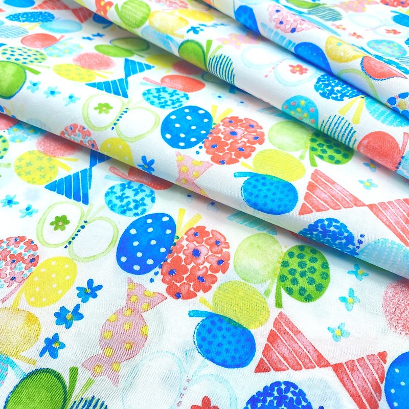 Made-to-order sales of cloth liners and menstrual cloth napkins. We will make it in your favorite size. Menstrual menstrual pain ribbon butterfly blue - Feminine Products - Cotton & Hemp Multicolor