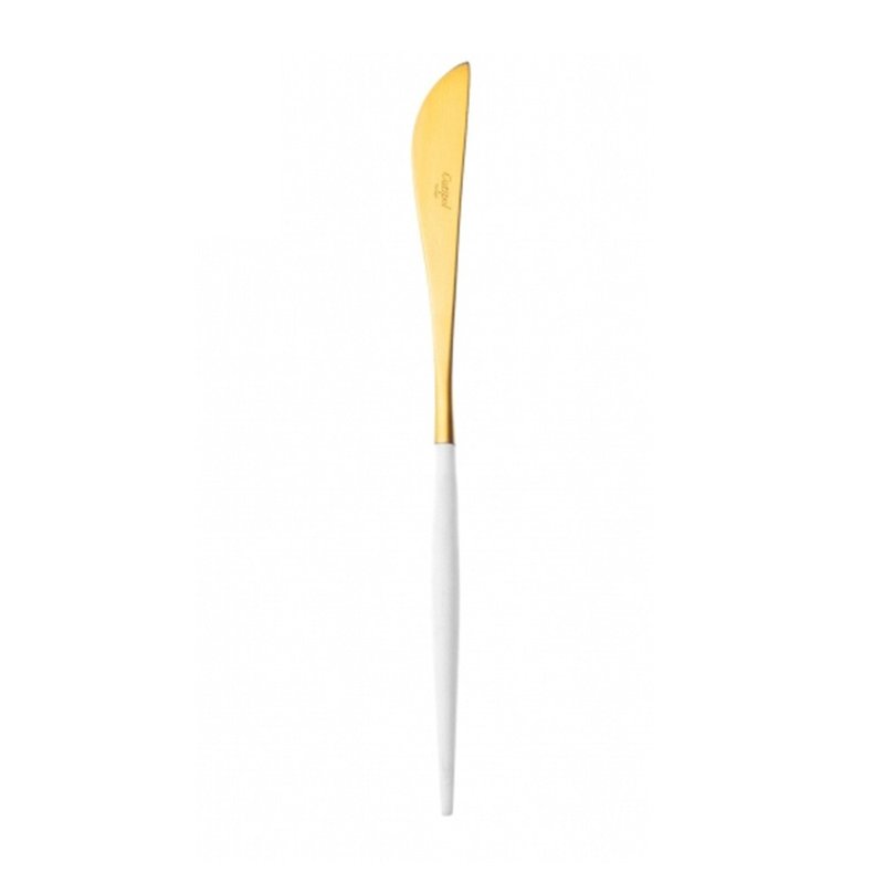 葡萄牙 Cutipol  GOA  白金單22CM 主餐刀 - 刀叉/湯匙/餐具組 - 不鏽鋼 白色