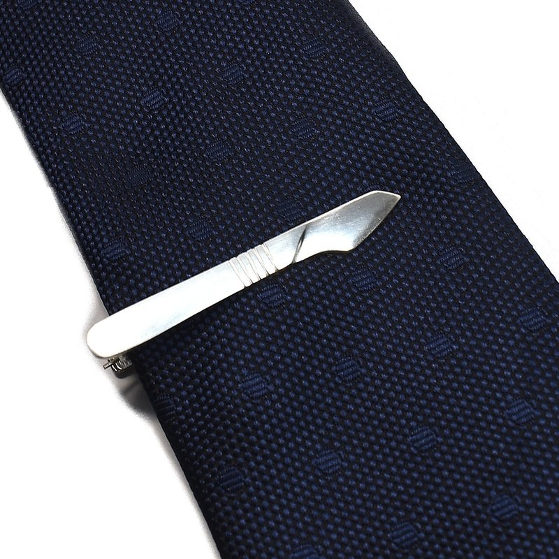 メス 医療器具 シルバー ネクタイピン No-A - 領帶/領帶夾 - 純銀 銀色