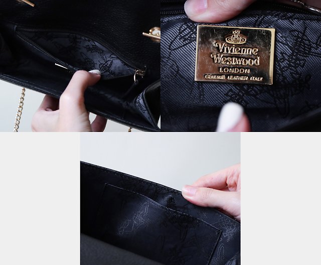 Shop Vivienne Westwood Casual Style Street Style Chain Logo Shoulder Bags by  VipSaleStore