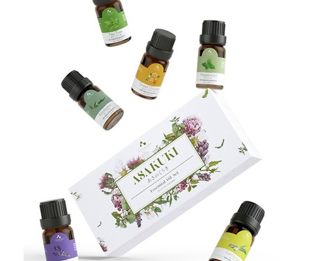 ASAKUKI Decency Essential Oils Men's Gifts Set of 6 Premium Fragrance –  SHANULKA Home Decor