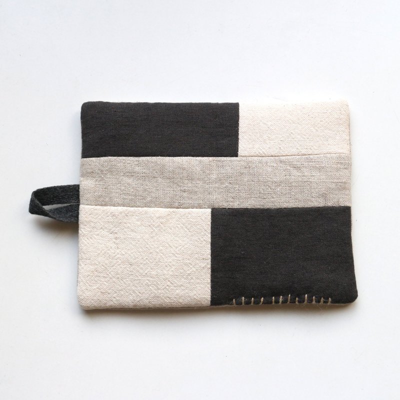 Patchwork coaster 238 - Coasters - Cotton & Hemp Multicolor