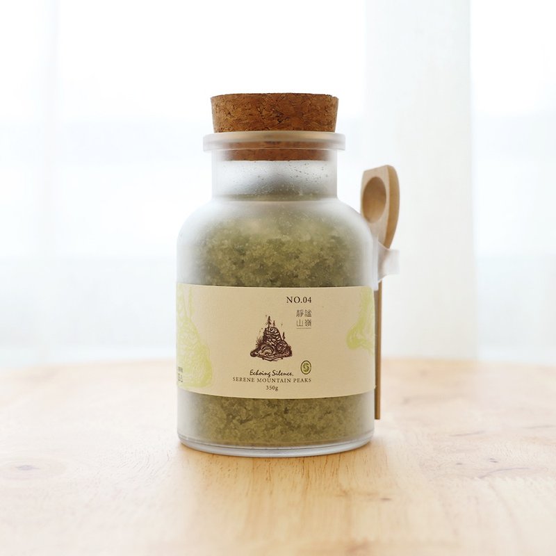 靜謐山嶺 I 木質調沐浴鹽 泡澡 足浴 浴鹽 - 沐浴乳/沐浴用品 - 其他材質 黃色