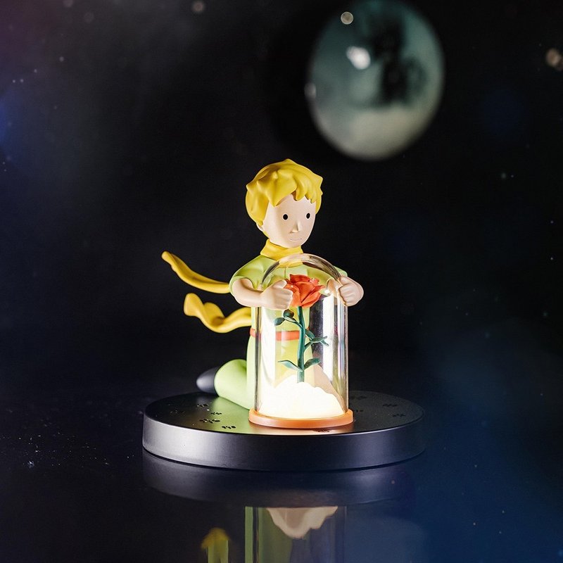 VIPO little prince shaped night light-Guardian of Roses - Stuffed Dolls & Figurines - Plastic Multicolor