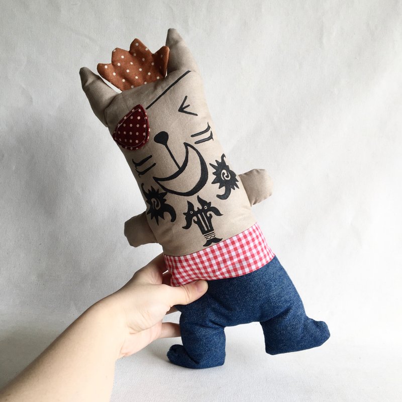 Homycat cowboy (crossover iban tattoos) - 寶寶/兒童玩具/玩偶 - 其他材質 