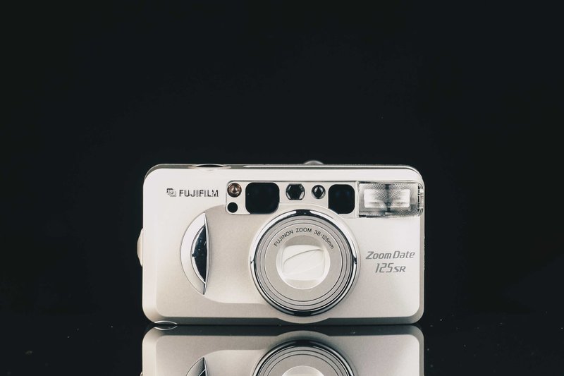 FUJIFILM ZoomDate 125SR #3345 #135底片相機 - 相機/拍立得/底片相機 - 其他金屬 黑色