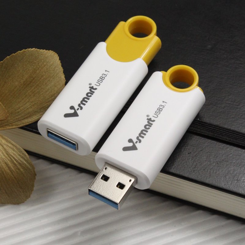 Playcolor玩色隨身碟 Canary Yellow USB3.1-16GB  絲雀黃 - USB 隨身碟 - 其他材質 