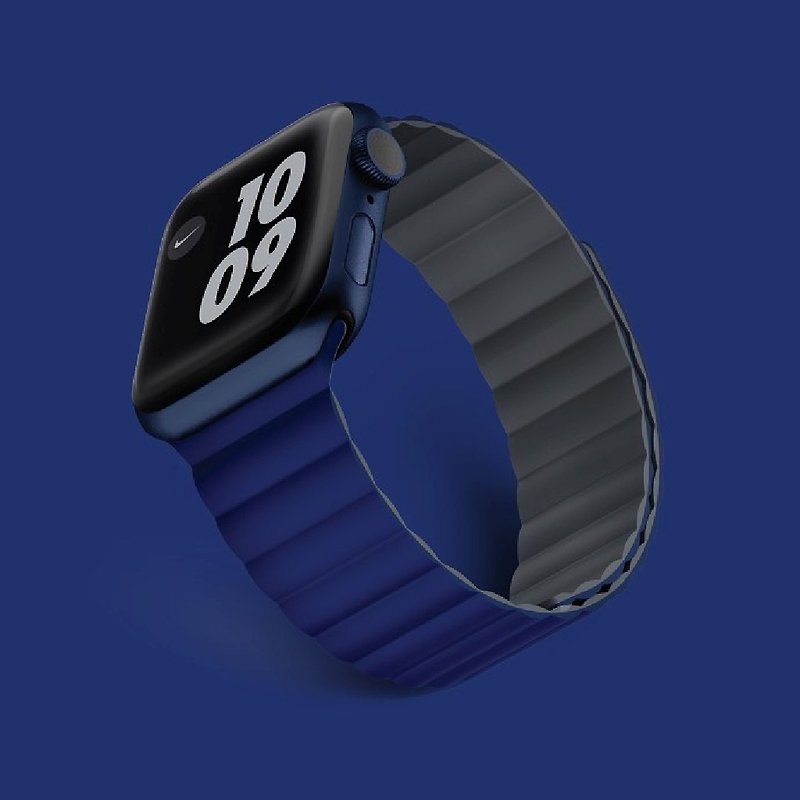 Viva Madrid Cosmo for 45/44/42mm Apple Watch Strap - Blue - อื่นๆ - วัสดุอื่นๆ 