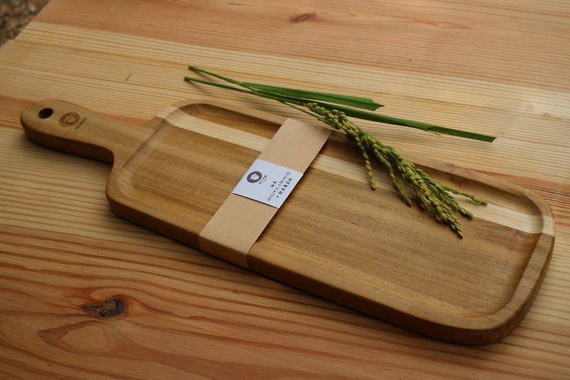 Log Placemat Bread Plate - เครื่องครัว - ไม้ 
