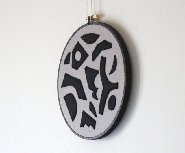 専用刺繍器具】レトロカラーの丸型木製刺繍枠 - ショップ tokay