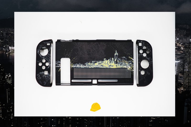 Switch 香港維港機套 - 手機殼/手機套 - 塑膠 黑色