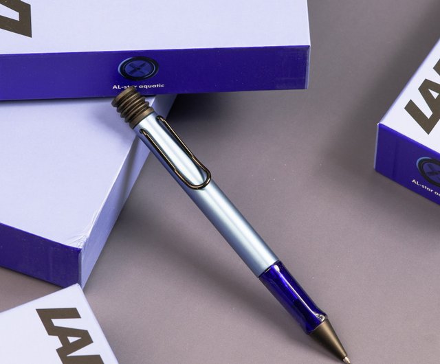 レイ刻印文字】LAMY ボールペン 限定品 シングルボックス/AL