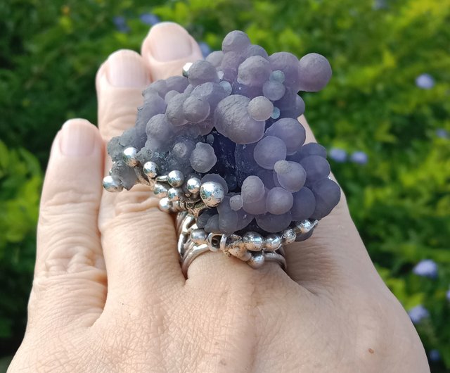 Grape Agate discount Ring