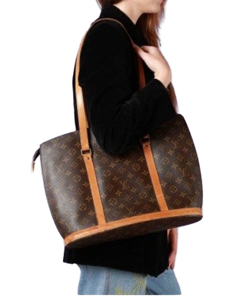 LOUIS VUITTON Babylon Monogram Vintage 肩背包 - 手提包/手提袋 - 真皮 咖啡色