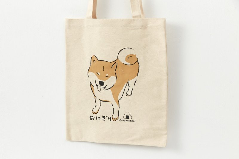 Shiba Dog Canvas Bag  8OZ - Handbags & Totes - Cotton & Hemp 