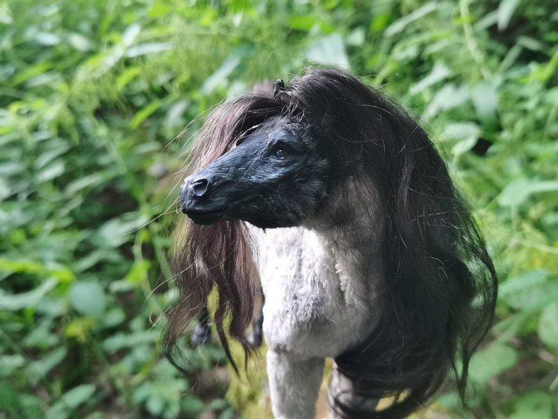 Horse realistic animal stuffed! poseable artdoll - 玩偶/公仔 - 環保材質 多色