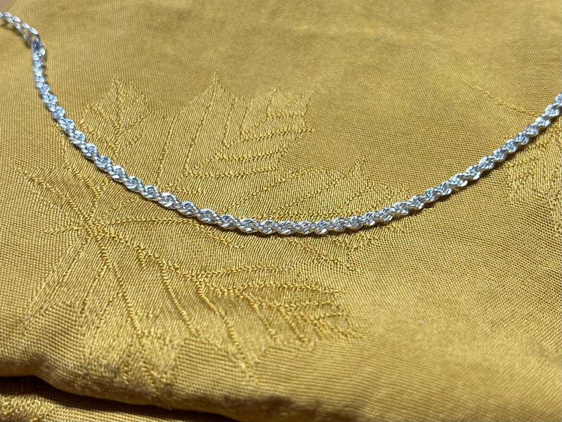 I twist I 925 sterling silver bracelet - สร้อยข้อมือ - เงินแท้ สีเงิน