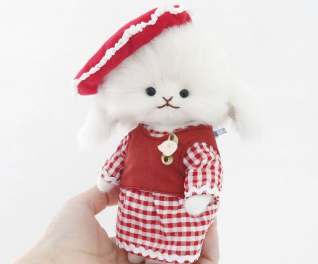 テディベア ハンドメイド ai bear 作家 うさぎ アンティーク 16cm