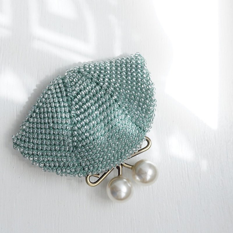 Ba-ba handmade Beads crochet pouch No.1725