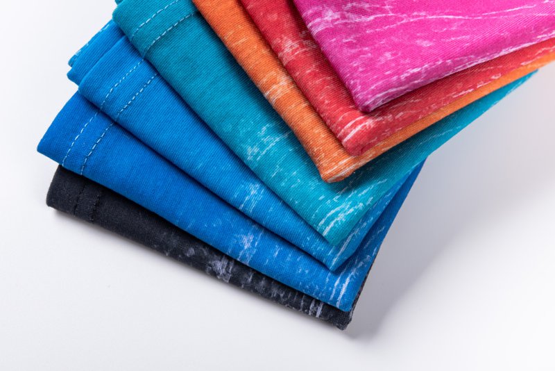 鹽晶藝術魔術巾-寶特瓶回收環保材質-百變造型七色可選 - 髮箍/髮帶 - 聚酯纖維 多色