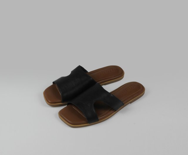 Genuine cowhide 2024 sandals