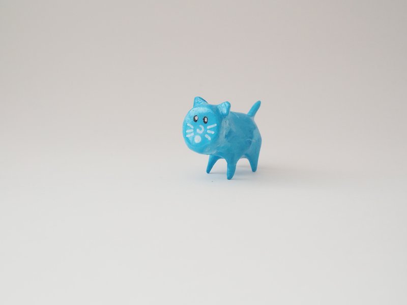 MINI FlatCat(mizuiro) - Items for Display - Paper Blue