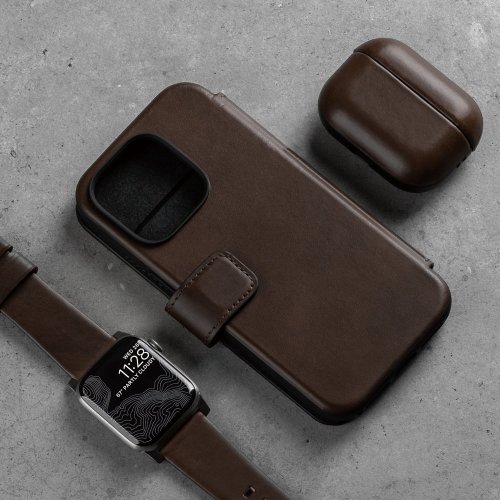 NOMAD iPhone15ProMax マグネティックレザー ブラウン NOMAD iPhone 15 Pro Max レザーケース レビュー。 Modern