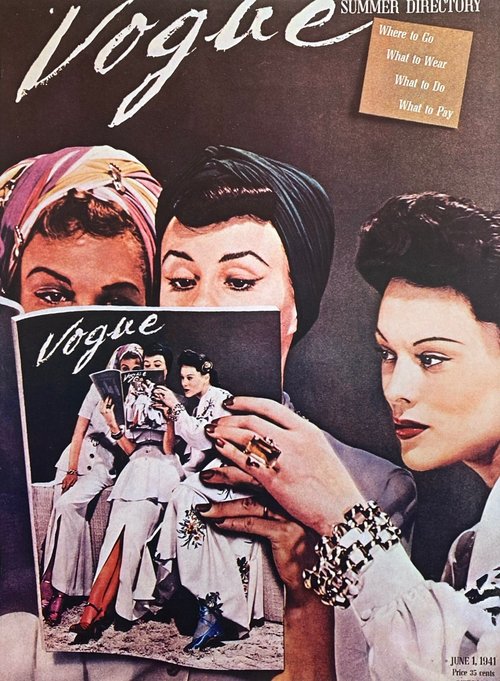 1975年　VOGUE ポスターブック　イラスト集　画集 1975年 VOGUE ポスターブック イラスト集 画集