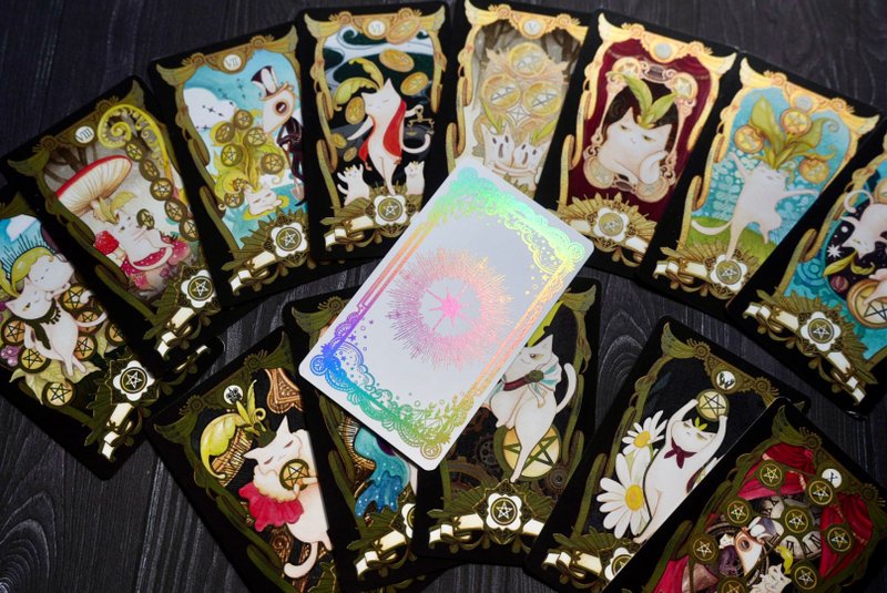 Meowdra Series-Tarot Coin Deck - Cards & Postcards - Paper 